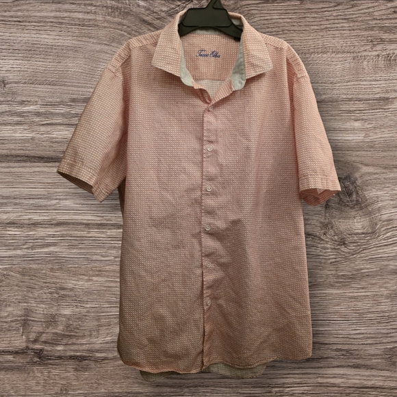 Tasso Elba Other - Tasso Elba Short Sleeve Button-Up Shirt – Men’s XL